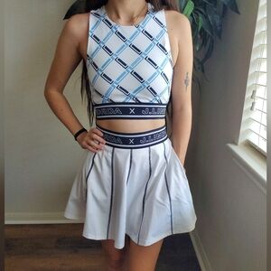 J.Lindeberg X Nelly Korda Performance Top with Black Logo Trim XS